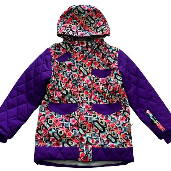 SPYDER Girls Bitsy Claire Ski Jacket 5 - Picture 1 of 8